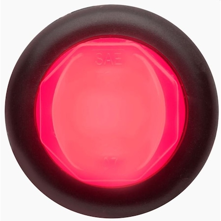 Optronics Lamp, Led Clearance/Marker, Glolight Uni-Lite 3/4 Sealed, Red-Pc Rated-2 Diodes, Light W/ A11Gb MCL111RKB